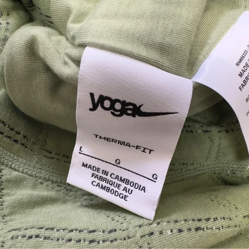 Nike Womens Yoga Therma Fit Jacquard Reversible Oversized Kimono Top  Large
